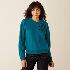 Essential Sendero West is Best Sweatshirt Women - DRAGONFLY