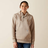 Rebar Skill Set 1/2 Zip Hoodie Women - STRING