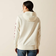 Rebar Graphic Hoodie Women - VANILLA ICE/ORCHID HAZE