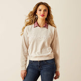 Essential Crew Sweatshirt Women - OATMEAL