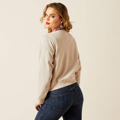 Essential Crew Sweatshirt Women - OATMEAL