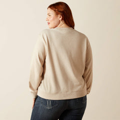 Essential Crew Sweatshirt Women - OATMEAL