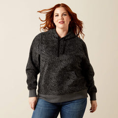 Snake Sheen Hoodie Women - TONAL SNAKE