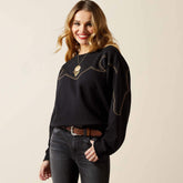 Hickory Sweatshirt Women - BLACK