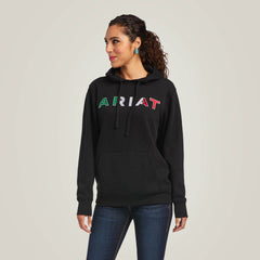 Mexico Hoodie Women - BLACK