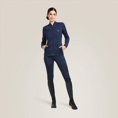 Ascent Full Zip Sweatshirt Women - NAVY