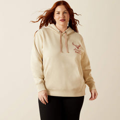 Stitch Hoodie Women - OYSTER GREY
