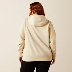 Stitch Hoodie Women - OYSTER GREY