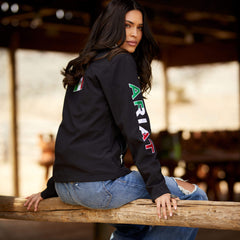 Classic Team Softshell MEXICO Jacket Women - BLACK