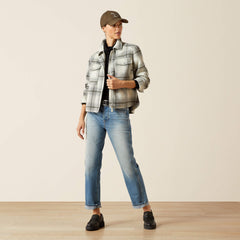 Warrington Jacket Women - GREY PLAID
