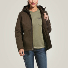 Rebar DuraCanvas Insulated Jacket Women - WREN