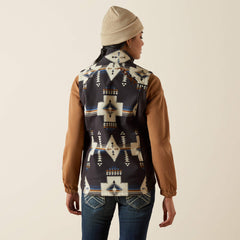 Ariat Logo Softshell Print Vest Women - THORNSTONE PRINT