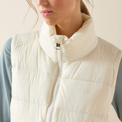 UltraPuff Down Vest Women - STAR WHITE