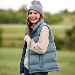 UltraPuff Down Vest Women - STEEL SAGE