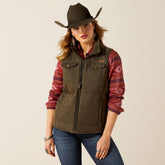 Grizzly Quilted Vest Women - EARTH