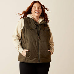 Grizzly Quilted Vest Women - EARTH