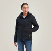 Rebar Valkyrie Stretch Canvas Insulated Jacket Women - BLACK