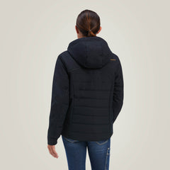 Rebar Valkyrie Stretch Canvas Insulated Jacket Women - BLACK