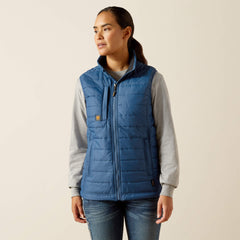 Rebar Cordura Ripstop Lightweight Insulated Vest Women - ENSIGN BLUE