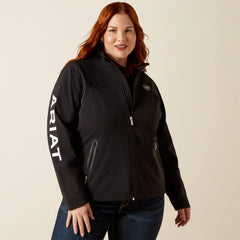 New Team Softshell Jacket Women - BLACK