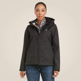 Packable Waterproof Jacket Women - BLACK