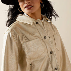 Cropped Jacket Women - GOLD