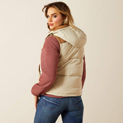 Frontier Puffer Vest Women - OYSTER GREY