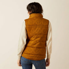 Grizzly Quilted Vest Women - BRUMBLY PRINT