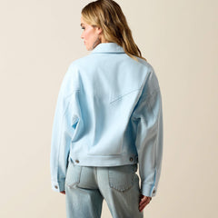 Solar Cotton Twill Jacket Women - NANTUCKET BREEZE