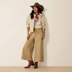 Solar Cotton Twill Jacket Women - SUMMER SAND
