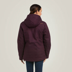 Rebar DuraCanvas Insulated Jacket Women - PLUM PERFECT