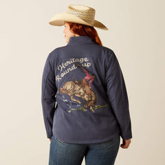 New Team Heritage Jacket Women - RIVERSIDE CHAMBRAY