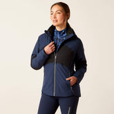 Valor Jacket Women - NAVY COLORBLOCK