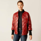Charlie Insulated Jacket Women - FIRED BRICK