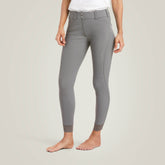 Tri Factor Grip Knee Patch Breech Women - PLUM GREY
