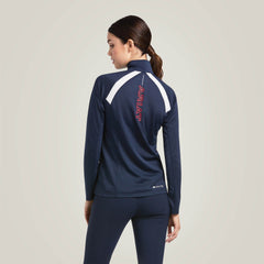 Sunstopper 2.0 Team 1/4 Zip Baselayer Women - TEAM