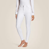 Tri Factor Grip Full Seat Breech Women - WHITE