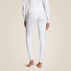Tri Factor Grip Full Seat Breech Women - WHITE