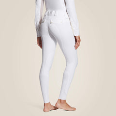 Tri Factor Grip Knee Patch Breech Women - WHITE