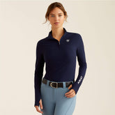 Lowell 3.0 1/4 Zip Baselayer Women - NAVY ECLIPSE