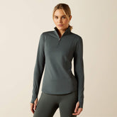 Gridwork 2.0 1/4 Zip Baselayer Women - URBAN CHIC