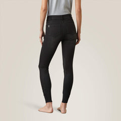 Halo B Denim Knee Patch Breech Women - BLACK RINSE