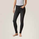 Halo B Denim Full Seat Breech Women - BLACK RINSE