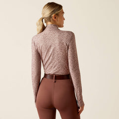 Lowell 3.0 1/4 Zip Baselayer Women - ABSTRACT FLORAL