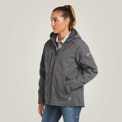 FR DuraLight Cordura Canvas Jacket Women - IRON GREY