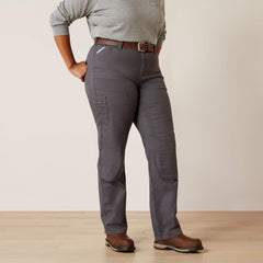 Rebar PR DuraStretch Made Tough Double Front Straight Pant Women - REBAR GREY