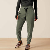 Blackwell Cargo Stretch Jogger Scrub Pant Women - OLIVE HEATHER