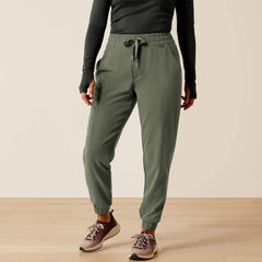 Blackwell Cargo Stretch Jogger Scrub Pant Women - OLIVE HEATHER