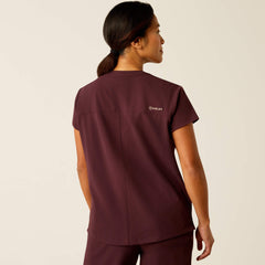 Eliza Fashion Scrub Top Women - WINETASTING