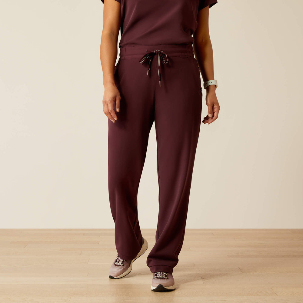 Nightingale Utility Stretch Scrub Pant Women - WINETASTING